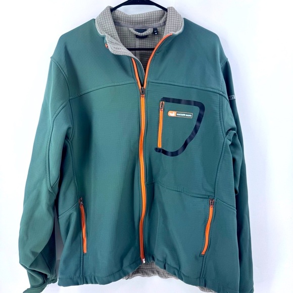 Southern Marsh Performance Jacket Green Orange - Picture 1 of 13